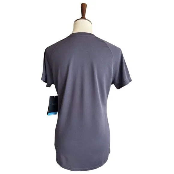 Asics Womens Circuit 8 Short Sleeve Athletic Jersey Shirt Top - Picture 14 of 15